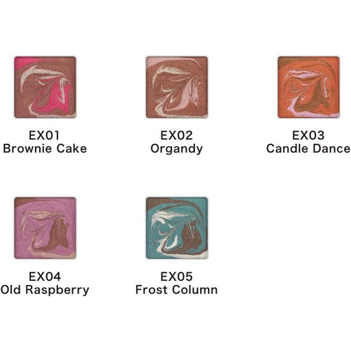  LUNASOL 마징 컬러 아이즈 EX01 아이섀도 Brownie Cake 1.7g