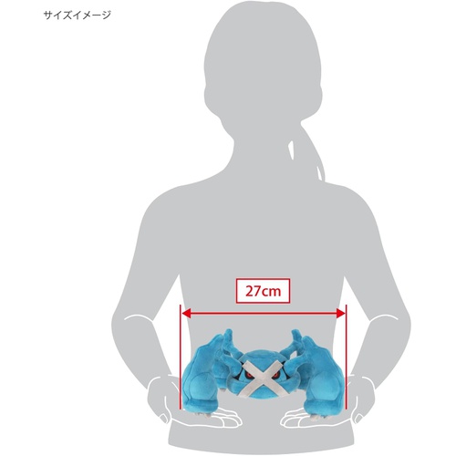  Sanei Boeki 포켓몬스터 ALL STAR COLLECTION 메타그로스 W27×D16×H14cm 인형