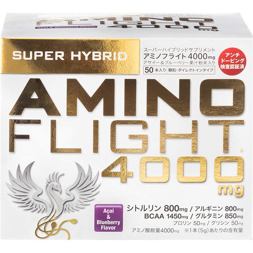  AMINO FLIGHT 4000mg 아사이&블루베리맛 5g 50개입