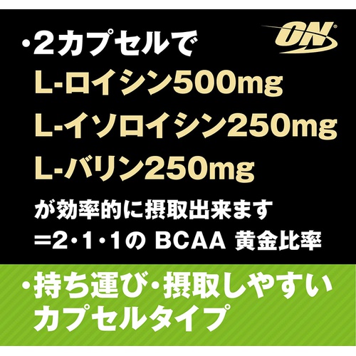  Optimum Nutrition ONBCAA 1000 200캡슐 아미노산 보충제