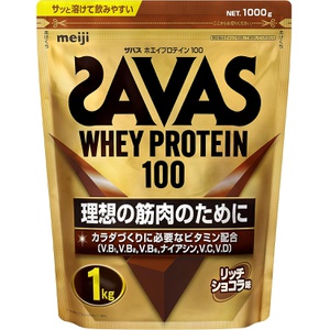 SAVAS 유청 단백질 100 리치 쇼콜라 맛 1kg