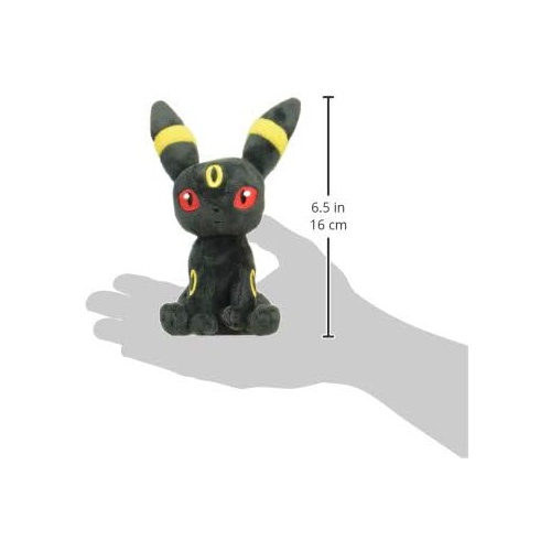  Pokemon 오리지널 봉제인형 fit 블랙키 15×14×13cm