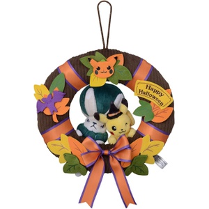 Pokemon 인형 할로윈 리스 Halloween Harvestival 20.5×18.5×7㎝ 피카츄 