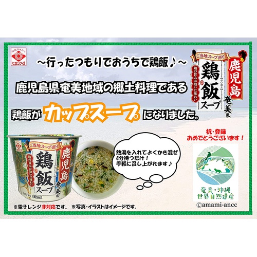  히가시푸드 컵 닭밥 스프 21.4g 12개입