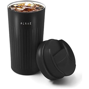 ALNAE 텀블러 뚜껑포함 보온보냉 스텐레스 커피머그 진공단열 이중구조 450ml