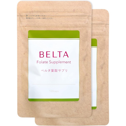  BELTA 엽산 보충제 철철분 칼슘 비타민 미네랄 함유 120알 2봉지