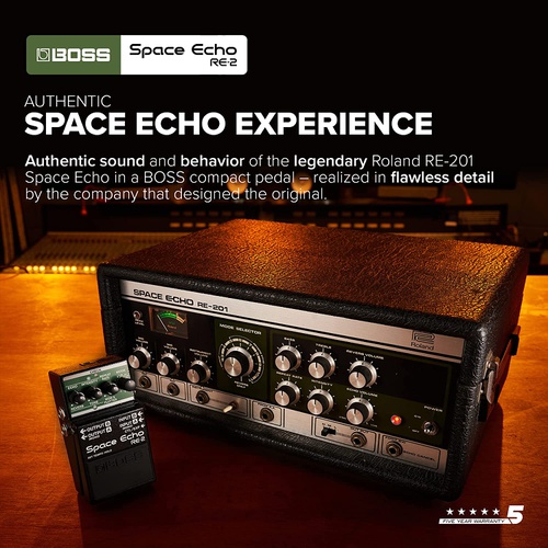  BOSS RE 2 Space Echo 딜레이 리버브 기타 이펙터