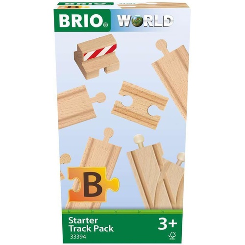  BRIO WORLD 추가 레일 세트 스타터 13pcs 33394