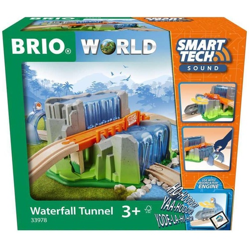  BRIO WORLD 스마트텍 사운드 워터폴 터널 33978