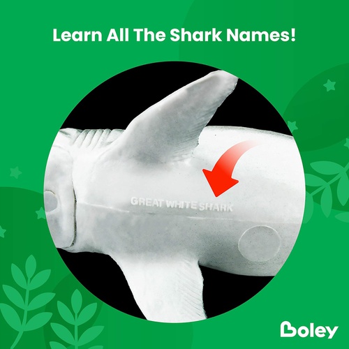  Boley Shark 8마리 세트 피규어 목욕 놀이 바다생물 장난감 