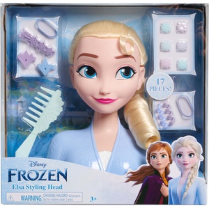 Disney Frozen2 엘사 스타일링 헤드 프린세스 장난감 