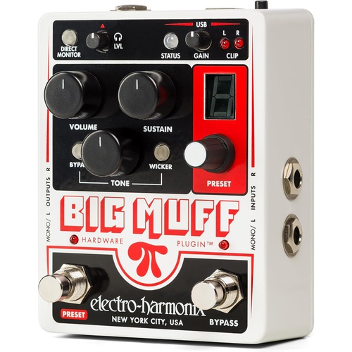  Electro Harmonics ELECTRO HARMONIX Big Muff Pi 하드웨어 플러그인 기타 이펙터