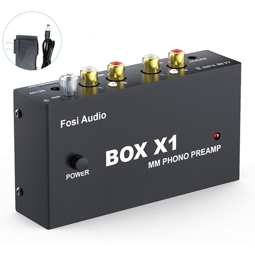  Fosi Audio BOX X1 포노 프리앰프 MM포탭 