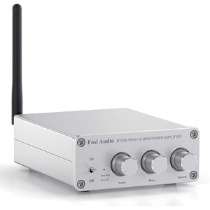 Fosi Audio BT20A-S 200W Bluetooth 5.0 스테레오 오디오 앰프 2채널