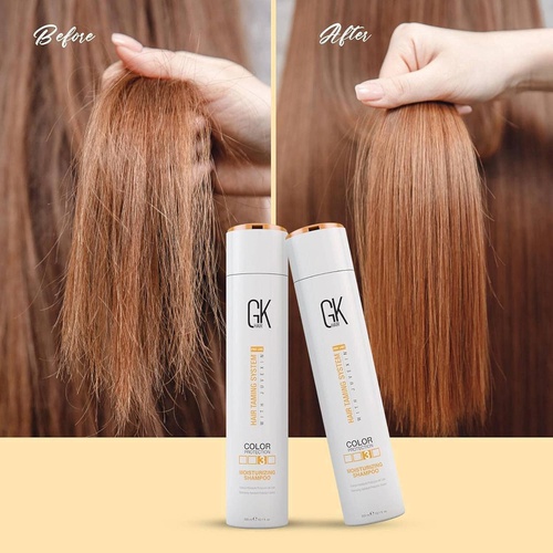 GK HAIR 글로벌 케라틴 모이스춰라이징 샴푸 컬러 프로텍션300ml