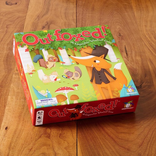  Games Ceaco Gamewright Outfoxed! Kids New Toys 418