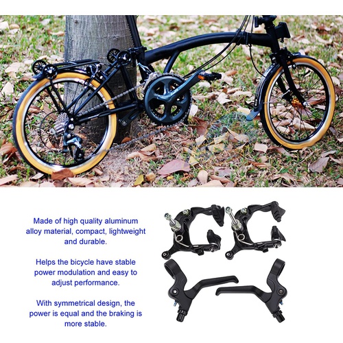  Guosi 바이크 브레이크 세트 접이식 자전거용 캘리퍼