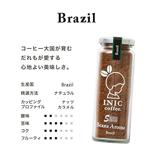  INIC coffee Beans Ama 브라질 싱글 오리진 커피 55g