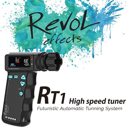  Revol effects 전동튜너 High Speed Automatic Tuning System RT1 기타 우쿨렐레용