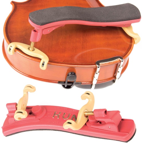  KUN 바이올린 어깨받침 Collapsible Mini 1/4 ㅡ1/16 Red