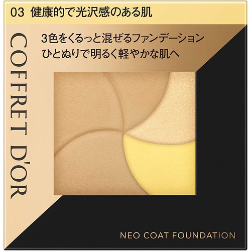  COFFRET D'OR 네오코트 파운데이션 03 건강하고 광택감 있는 피부 9g