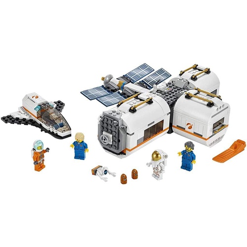 LEGO 시티 변형 자유자재! 빛나는 우주 정거장 60227 블록 장난감