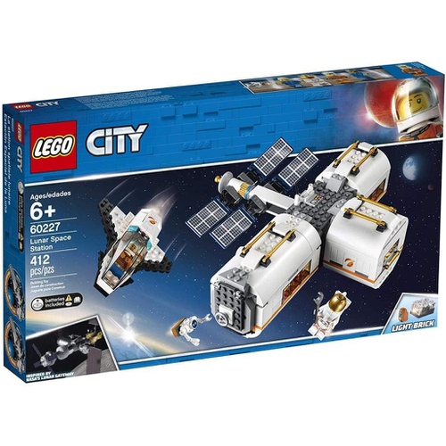  LEGO 시티 변형 자유자재! 빛나는 우주 정거장 60227 블록 장난감