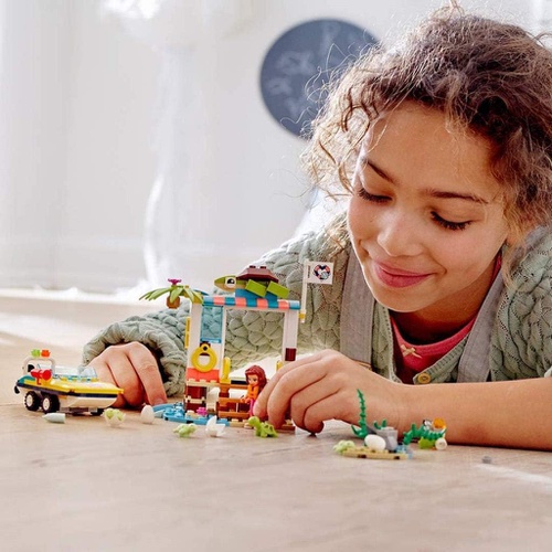  LEGO 프렌즈 바다거북 레스큐 센터 41376 블록 장난감