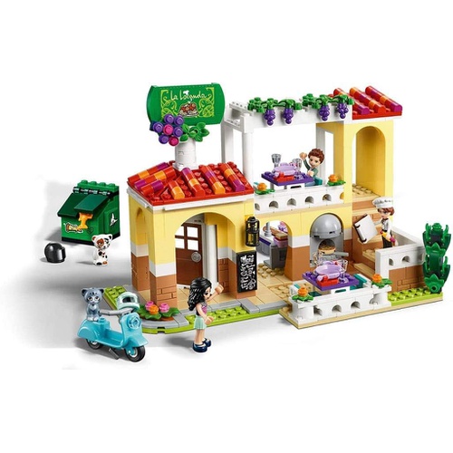  LEGO 프렌즈 하트레이크 가든 레스토랑 41379 블록 장난감