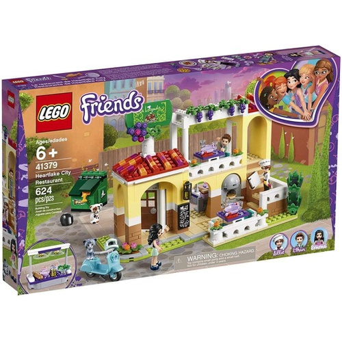  LEGO 프렌즈 하트레이크 가든 레스토랑 41379 블록 장난감