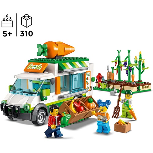  LEGO 시티 산지 직송 승합차 60345 장난감 블록