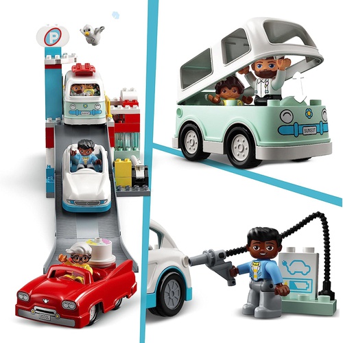  LEGO 듀프로듀프로마을 추차장 10948 장난감 자동차