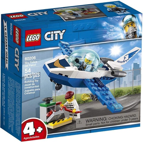  LEGO 시티 제트 패트롤 60206 블록 장난감 