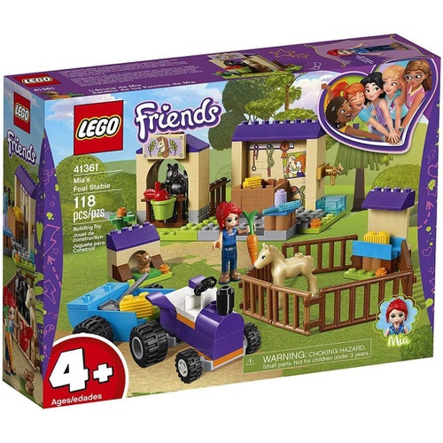  LEGO 프렌즈미아와 조랑말 돌보기 41361 블록 장난감