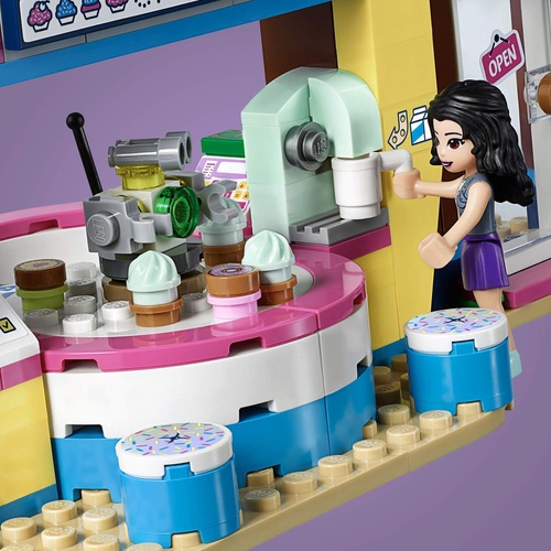  LEGO 프렌즈 올리비아 컵케이크 카페 41366 블록 장난감 