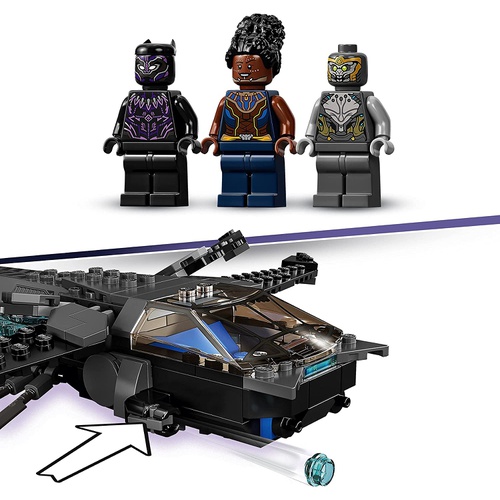  LEGO)슈퍼 히어로즈 블랙 팬서 드래곤 플라이어 76186 장난감 블록 