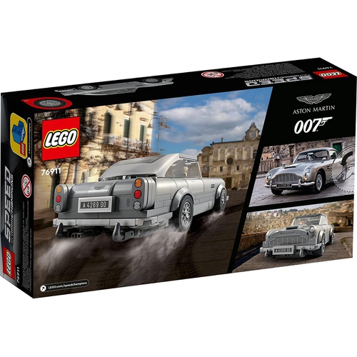  LEGO 스피드 챔피언 007 애스턴 마틴 DB5 76911 장난감 블록 