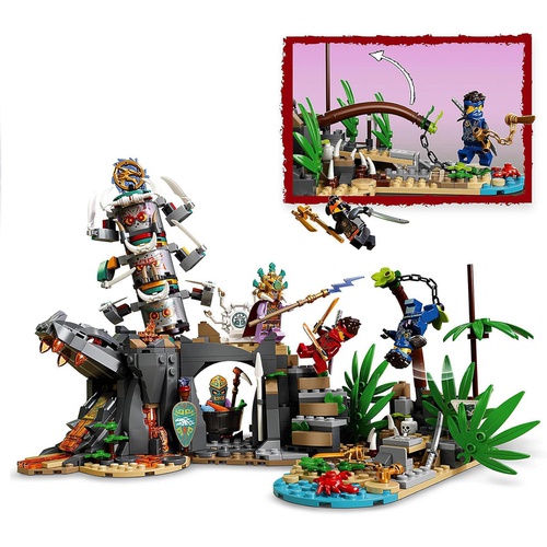  LEGO 닌자고 가디언 캠프 미니 피규어 포함 장난감 71747