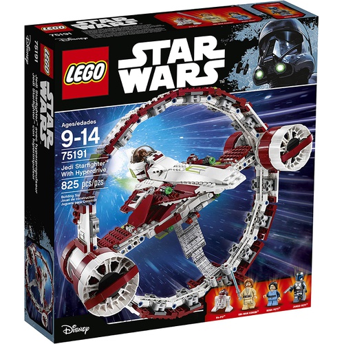  LEGO Star Wars Jedi Starfighter with Hyperdrive 75191 블록 장난감 