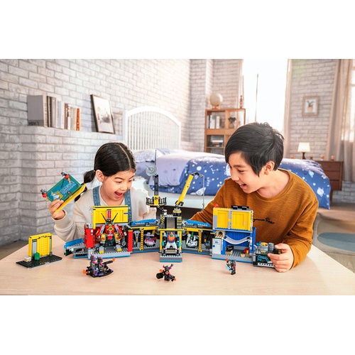  LEGO 몽키 키즈 팀 시크릿 HQ 80013 1,959피스 블록 장난감 