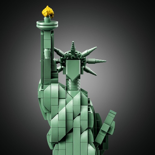  LEGO 아키텍처 자유의 여신 21042 블록 장난감