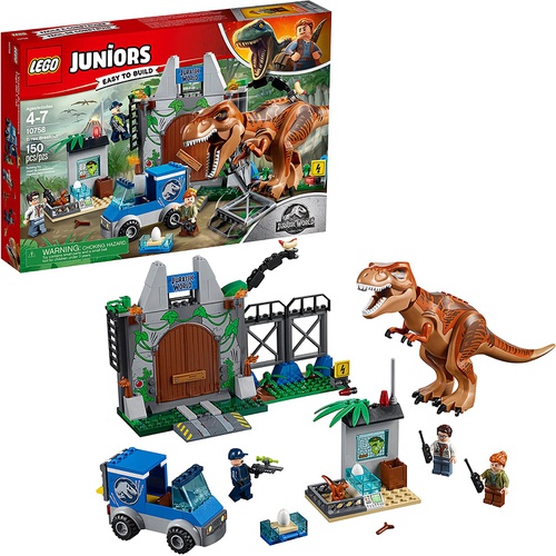  LEGO Juniors T. rex Breakout 10758 Building Kit 장난감 블록 