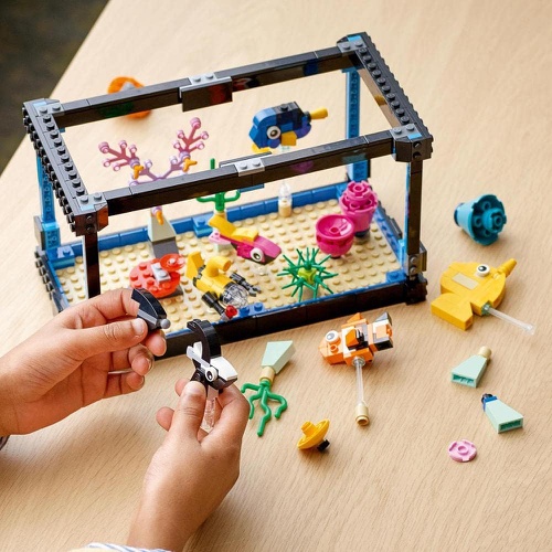  LEGO 크리에이터 아쿠아리움 31122 장난감 블록 동물 인테리어 