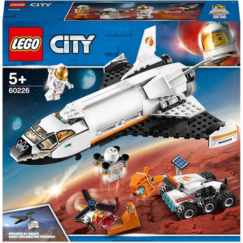  LEGO 시티 초고속! 화성 탐사 셔틀 60226 블록 장난감