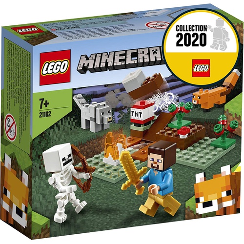  LEGO 마인크래프트 타이거의 모험 21162 블록 장난감 