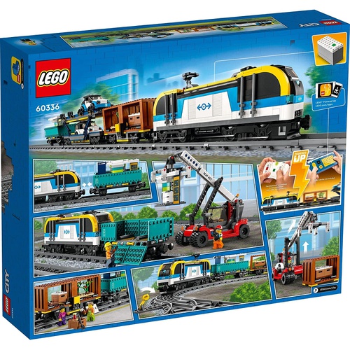  LEGO 시티 화물 열차 60336 장난감 블록