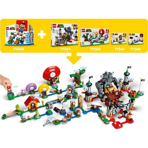  LEGO 슈퍼 마리오 팩큰 플라워 밸런스 챌린지 71365 블럭 장난감