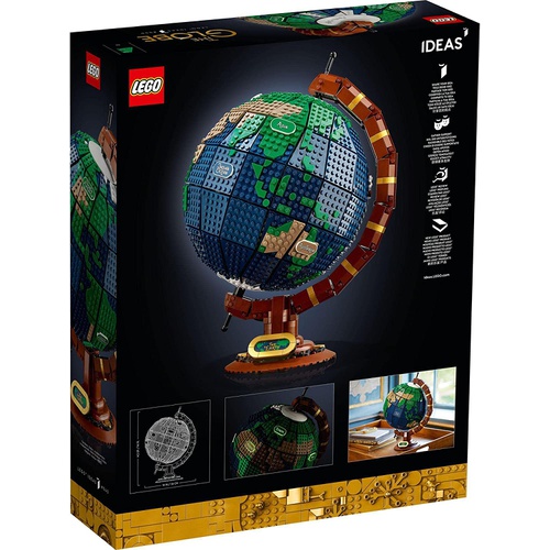  LEGO 아이디어 지구본 21332 장난감 블록 인테리어