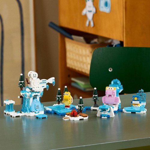  LEGO 슈퍼마리오 세이돈 토코타 미즈우미 챌린지 71417 장난감 블록
