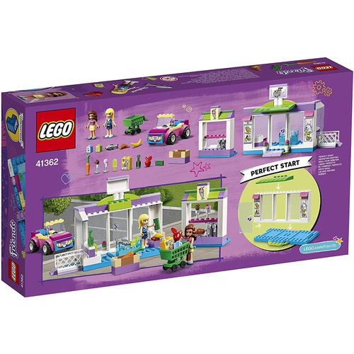  LEGO 프렌즈 하트레이크 슈퍼마켓 41362 블록 장난감